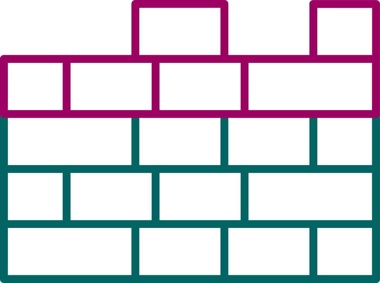 Bricks Vector Icon