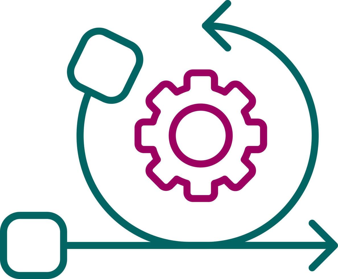 Iteration Vector Icon