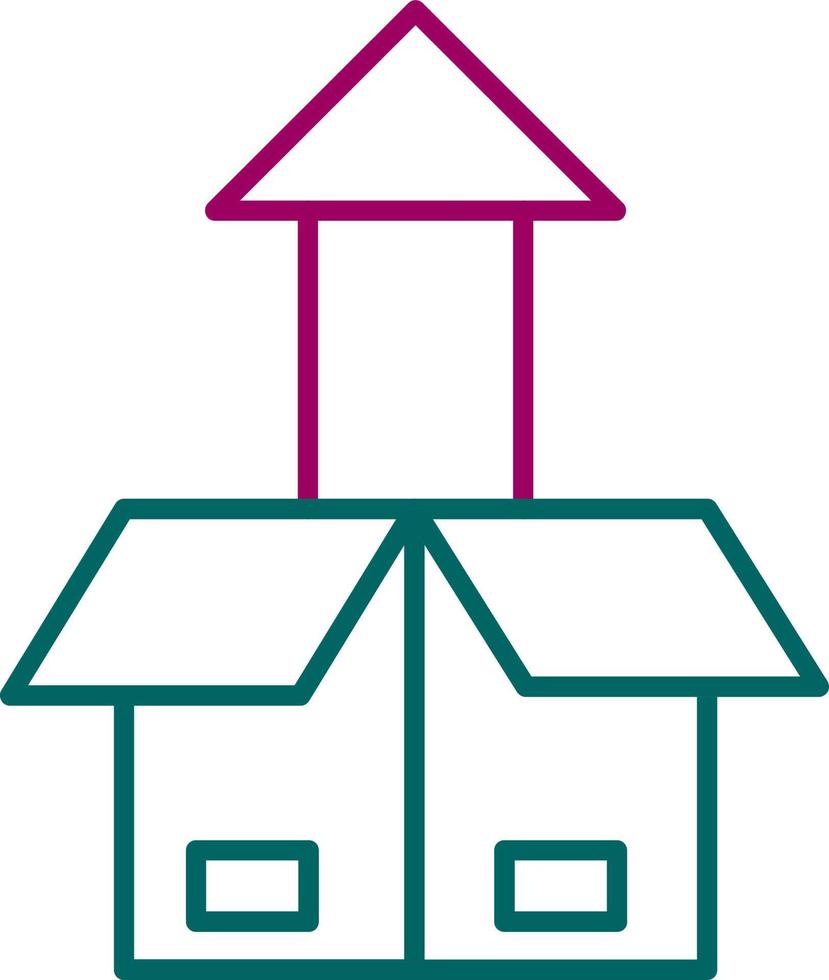 Open Box Vector Icon
