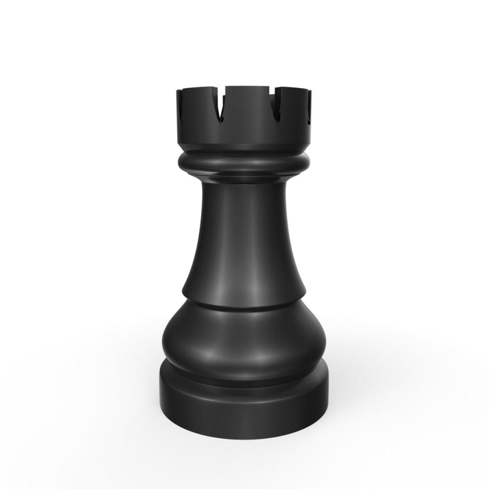 Chess object isolated on background photo
