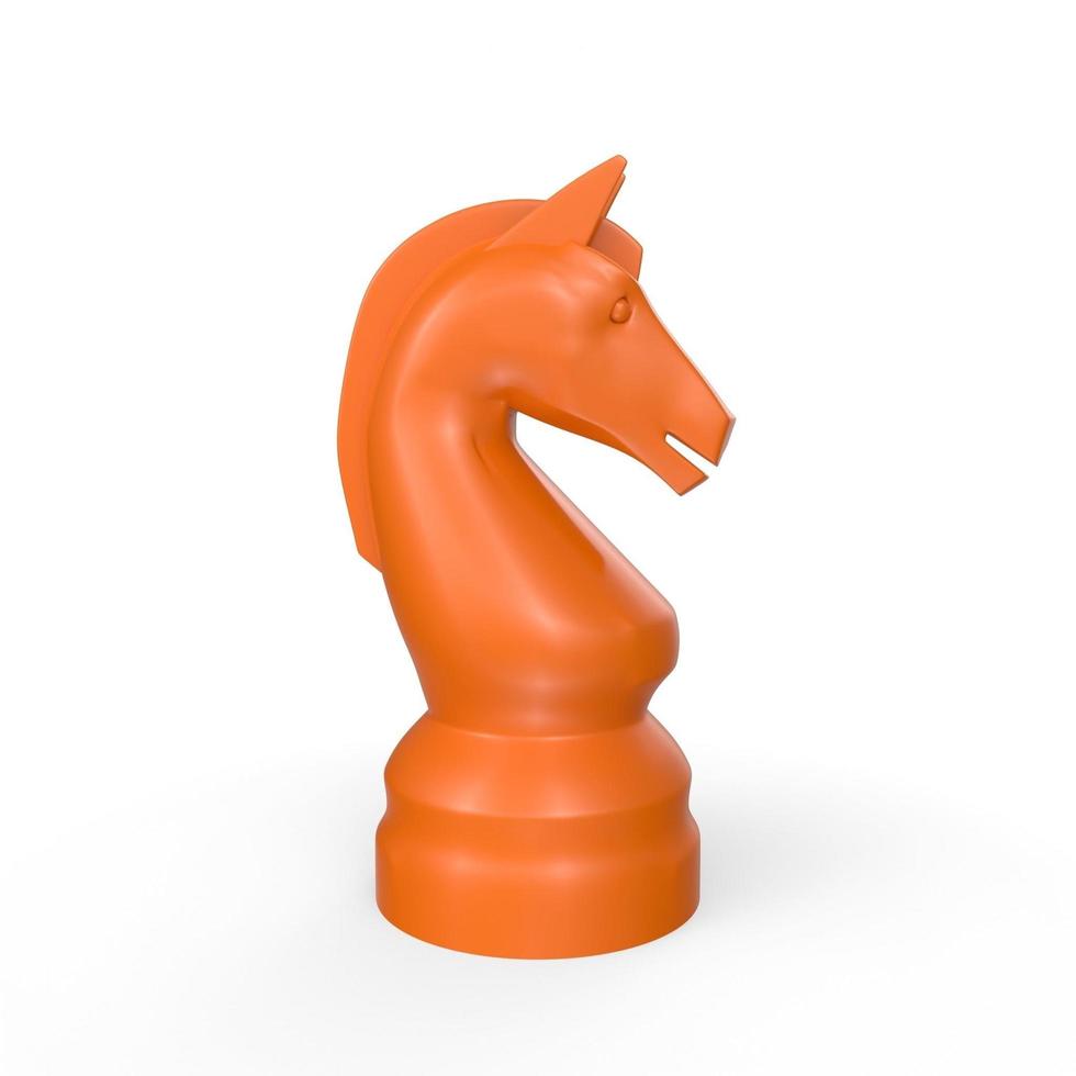 Chess object isolated on background photo