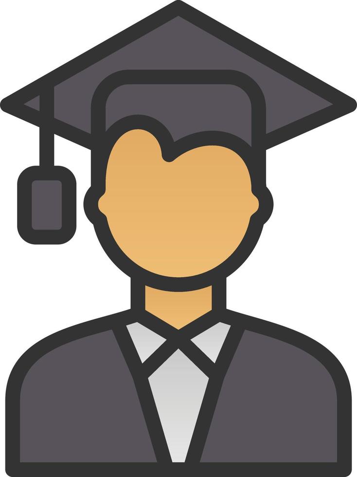 Student Vector Icon Design