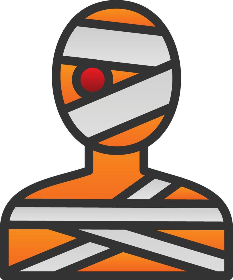 Mummy Vector Icon Design