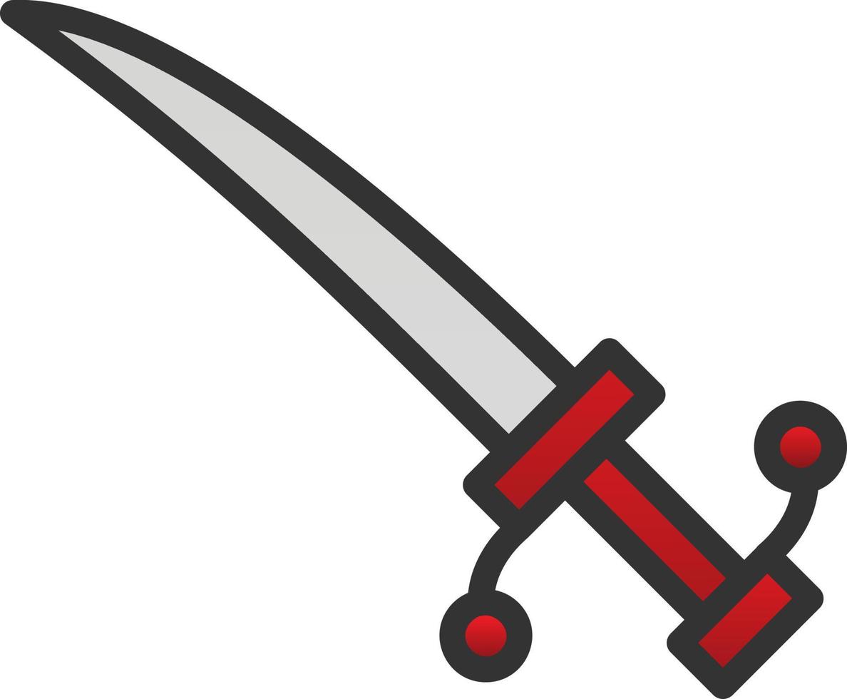 Sword Vector Icon Design