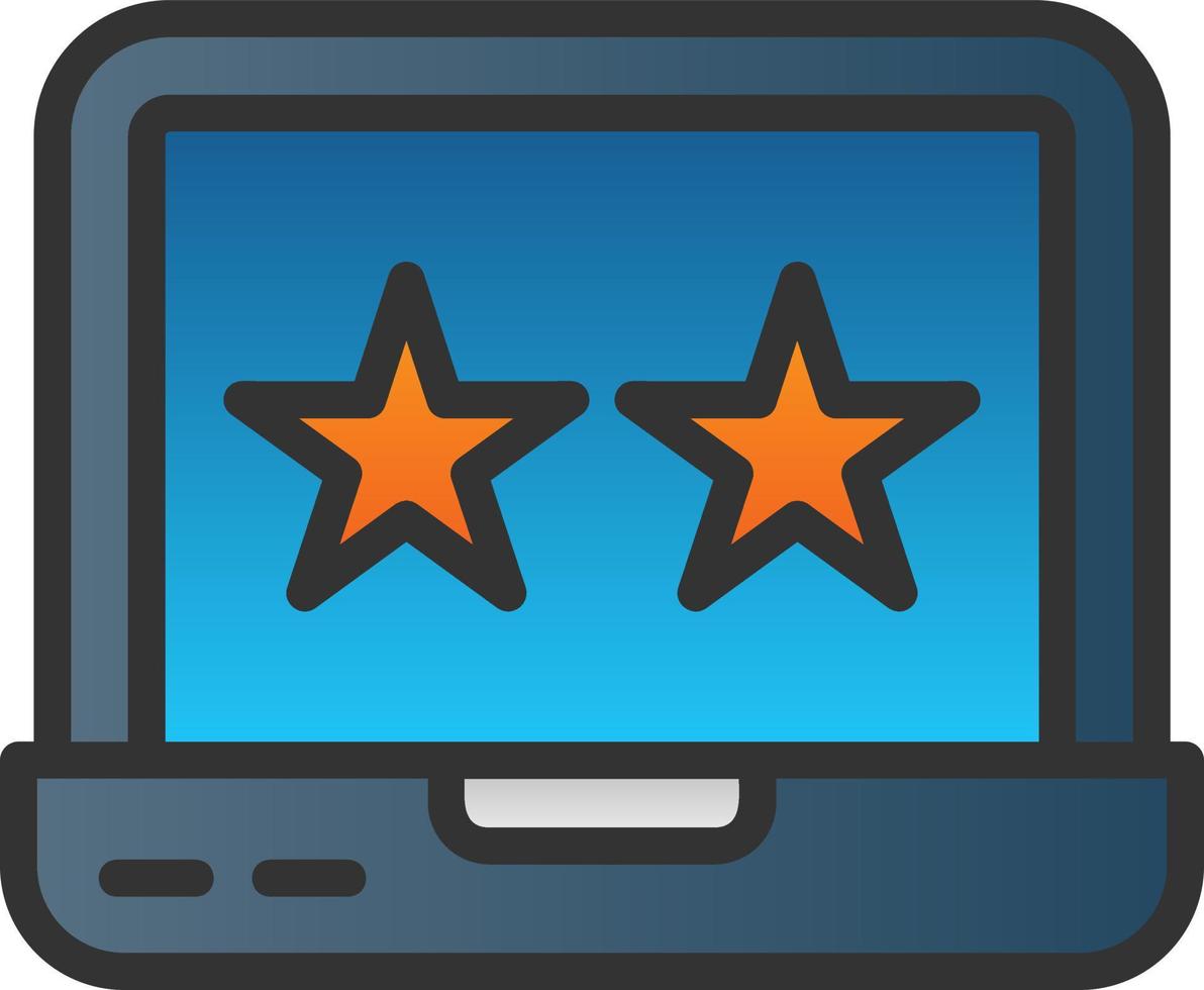 Customer Review Vector Icon Design
