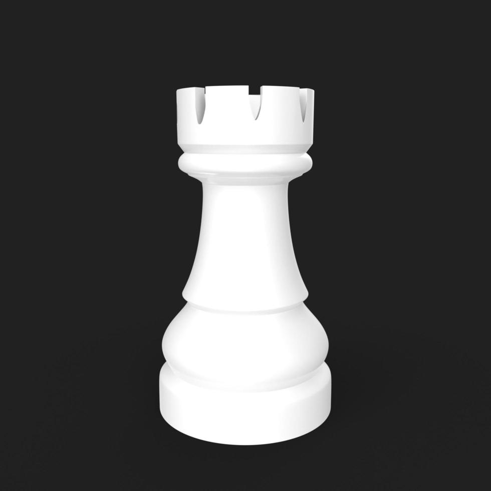 Chess object isolated on background photo