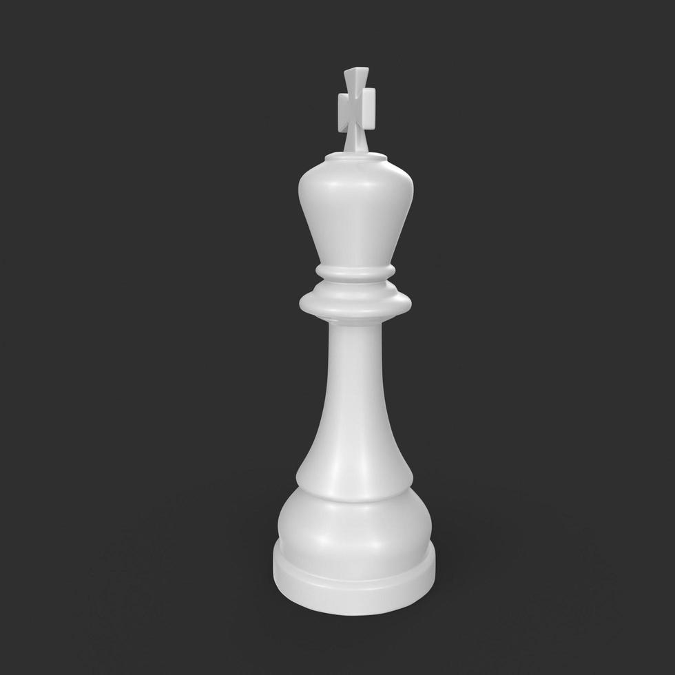 Chess object isolated on background photo