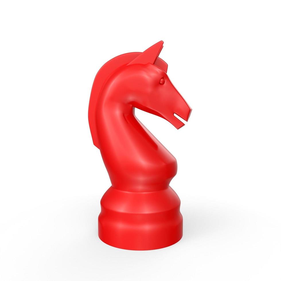 Chess object isolated on background photo