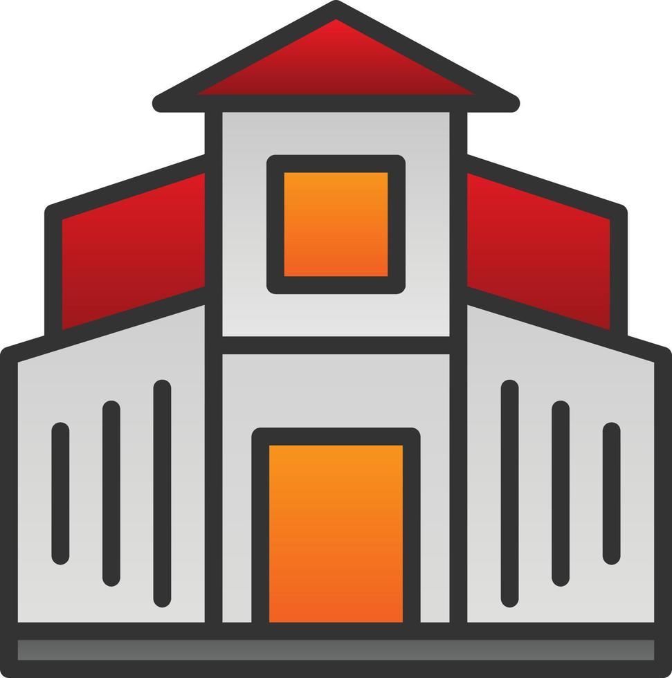 Barn Vector Icon Design