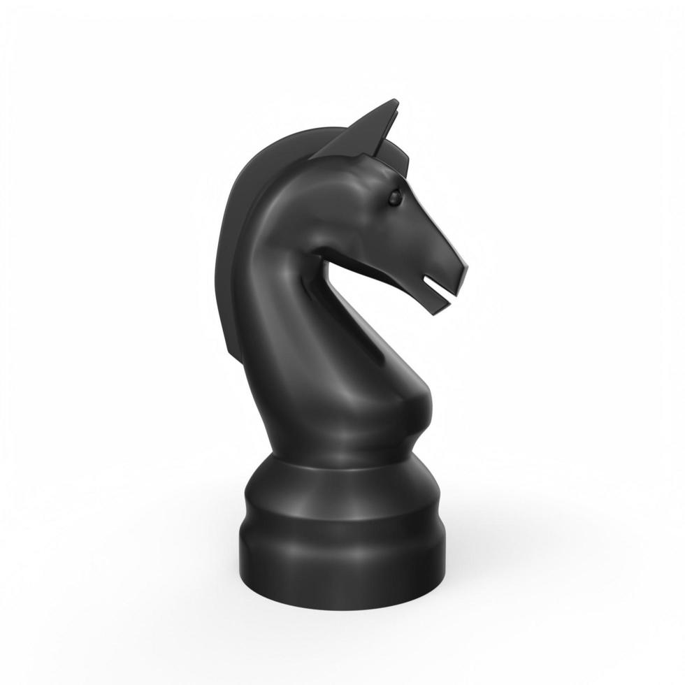Chess object isolated on background photo