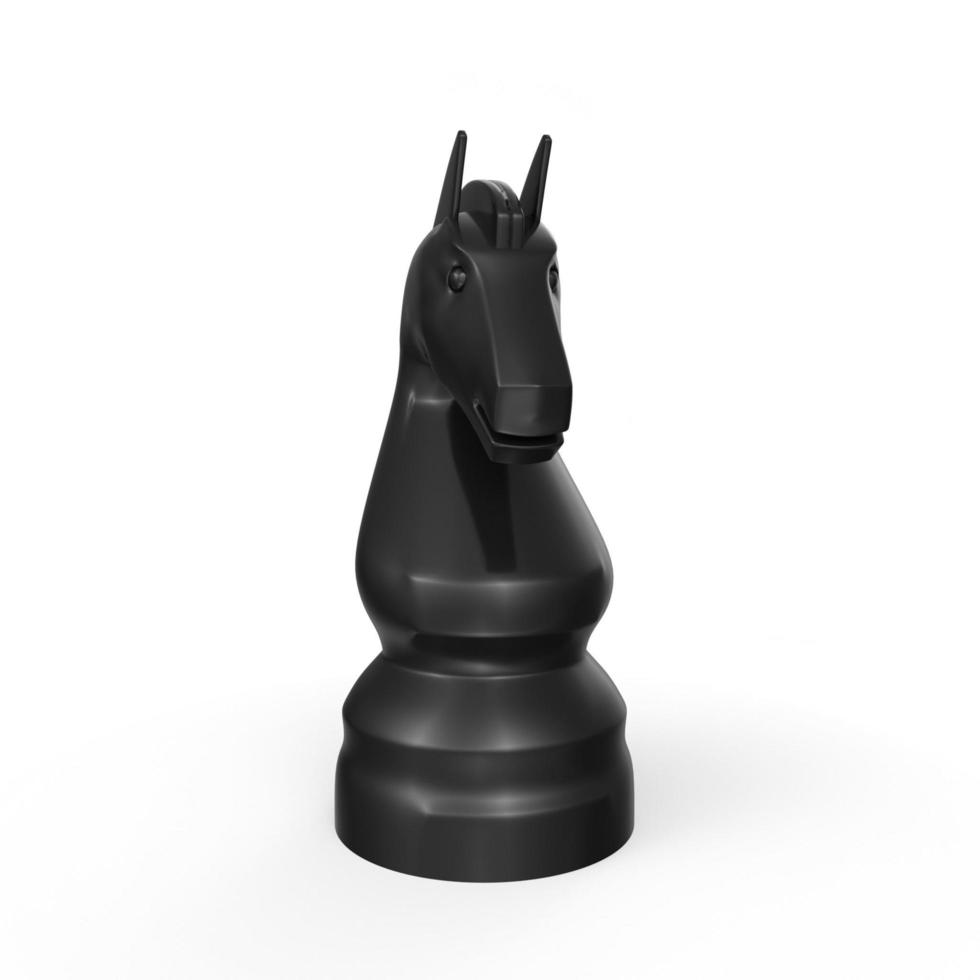 Chess object isolated on background photo