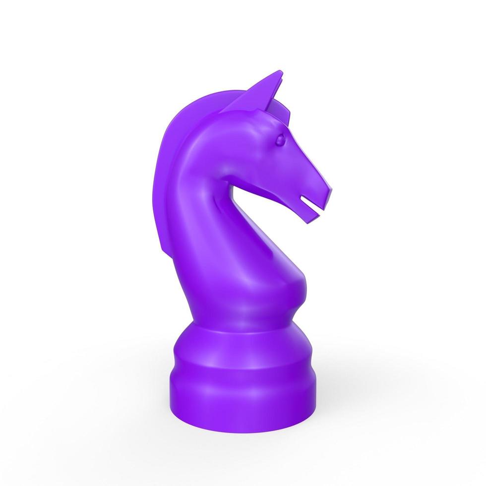 Chess object isolated on background photo