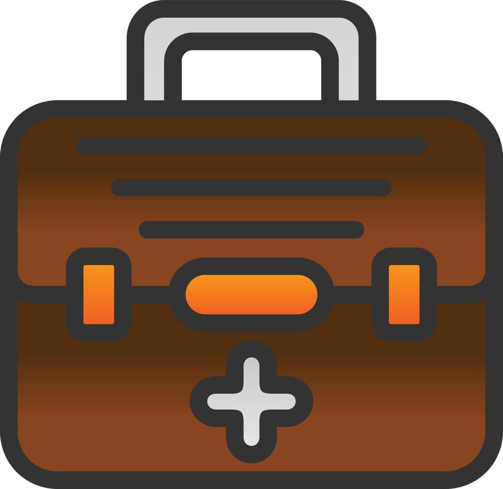 Emergency Kit Vector Icon Design