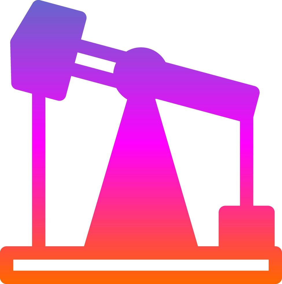 Oil Pump Vector Icon Design