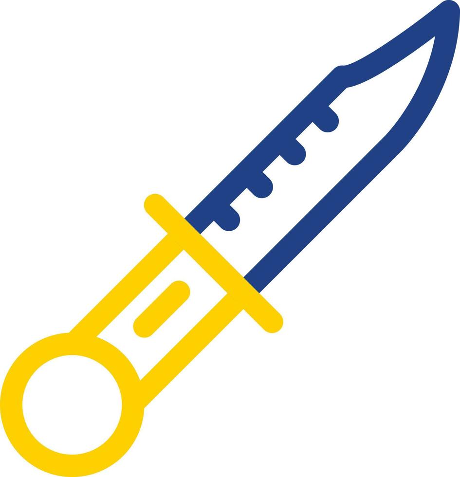 Dagger Vector Icon Design