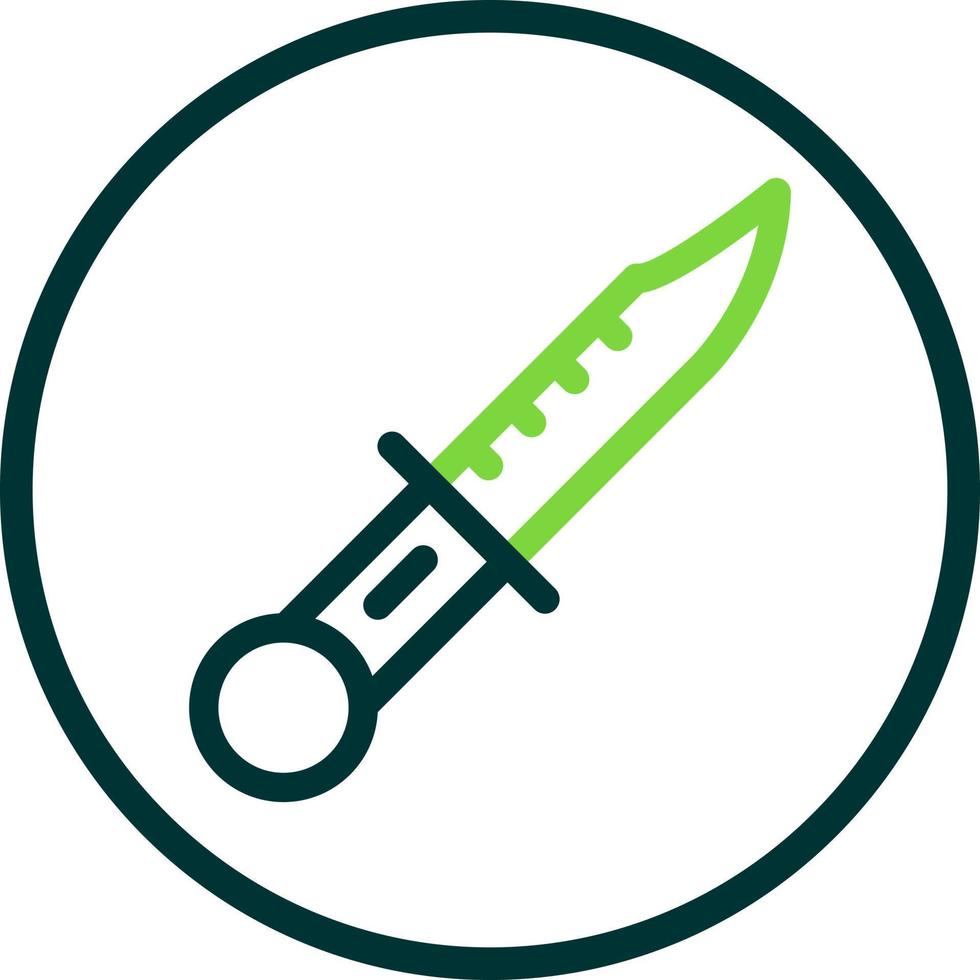 Dagger Vector Icon Design