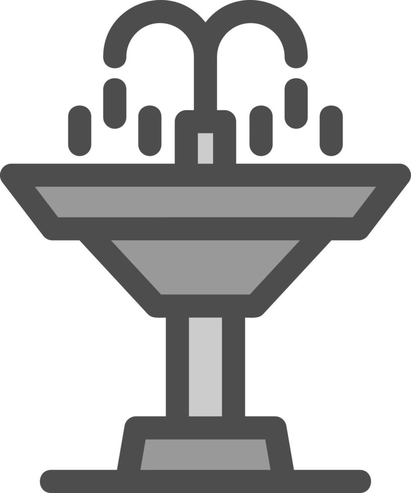 Fountain Vector Icon Design
