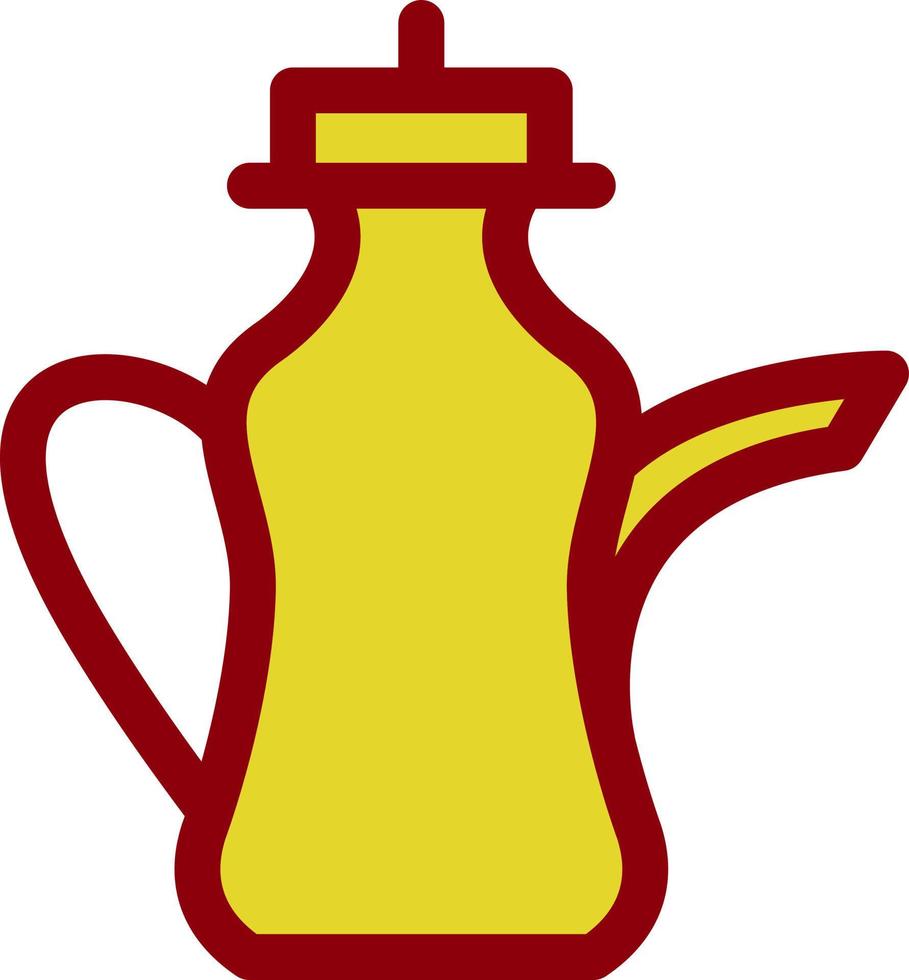 Arabic Teapot Vector Icon Design