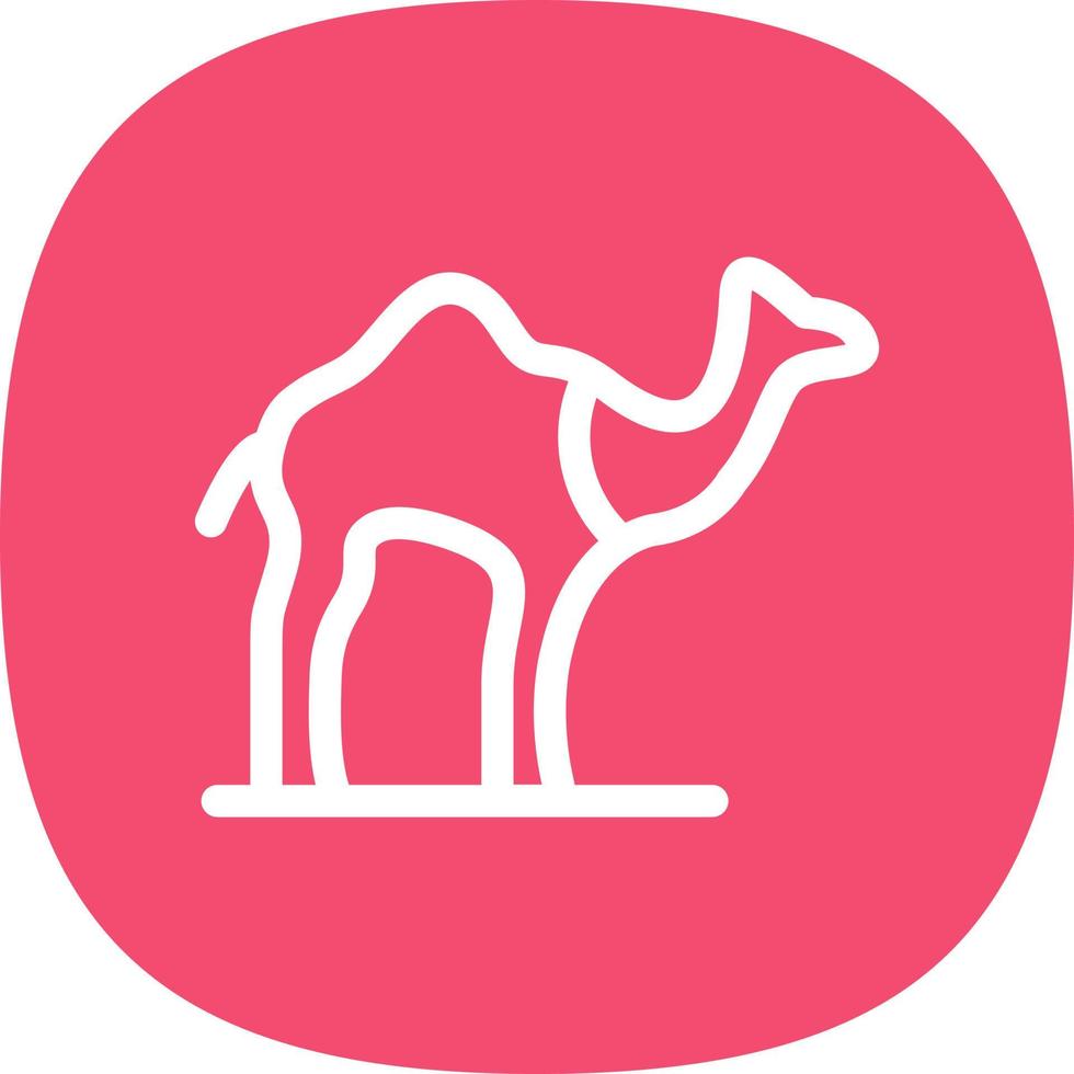 Camel Vector Icon Design