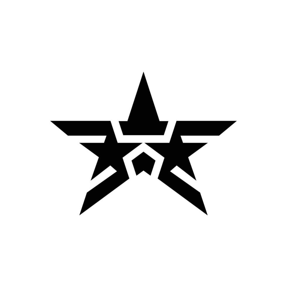 Star icon template vector