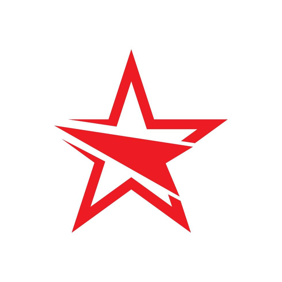Star icon template vector