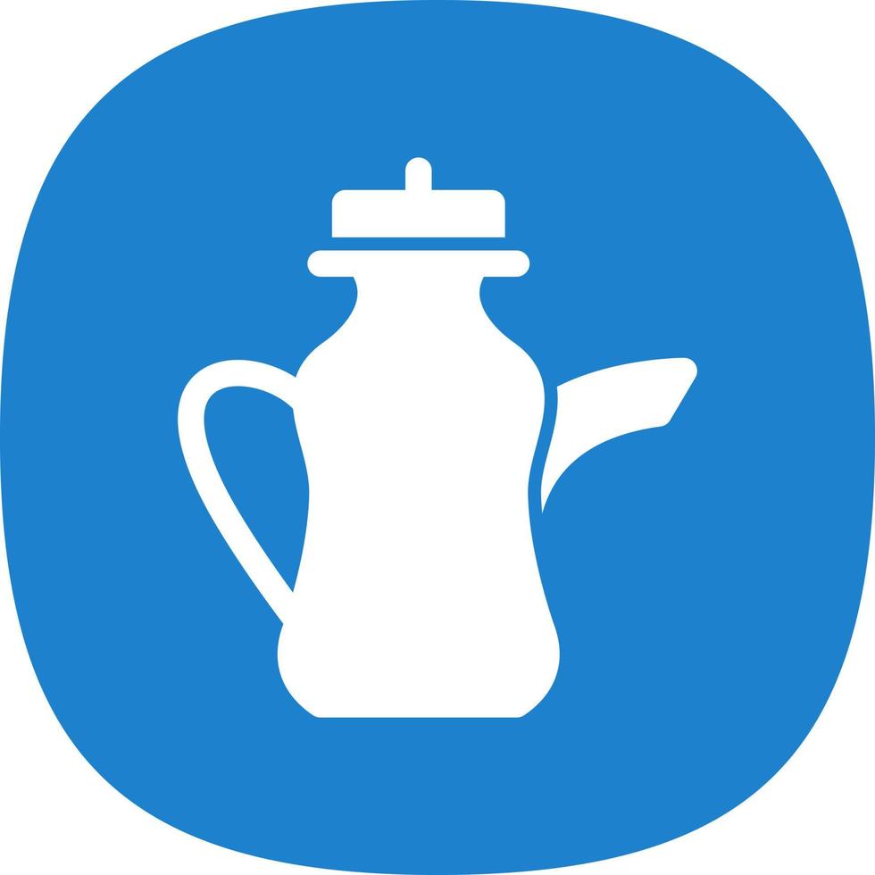 Arabic Teapot Vector Icon Design