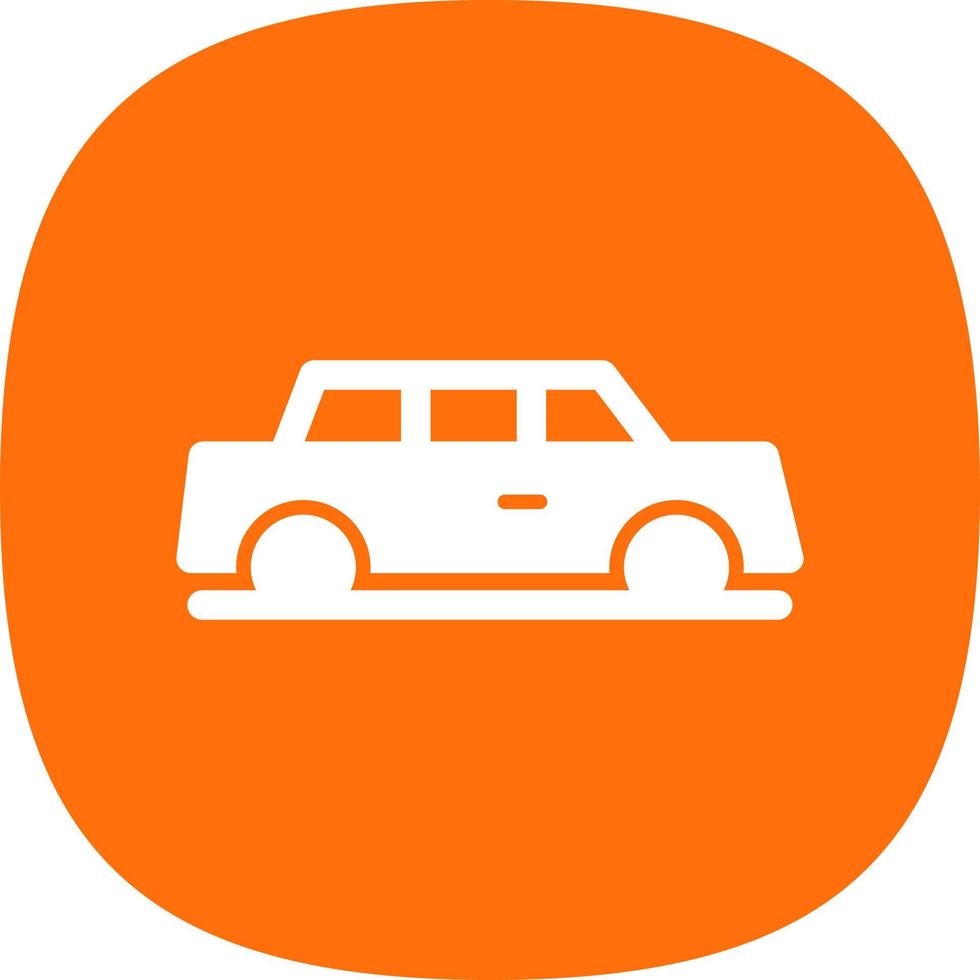 Limousine Vector Icon Design