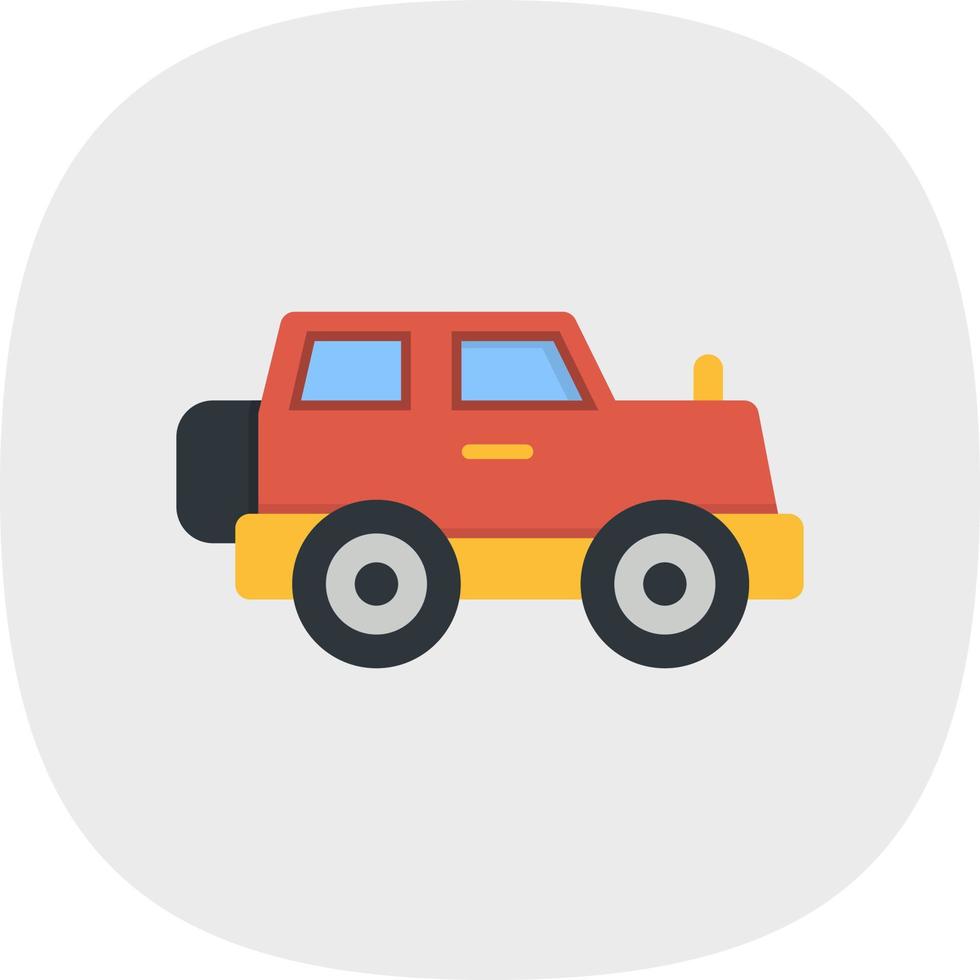 Offroad Vector Icon Design