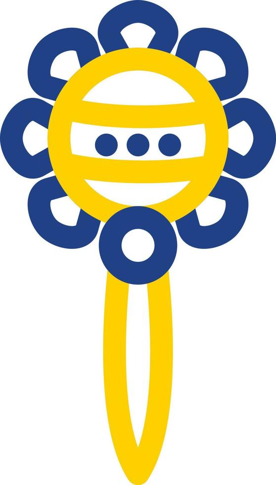 Rattle Vector Icon Design