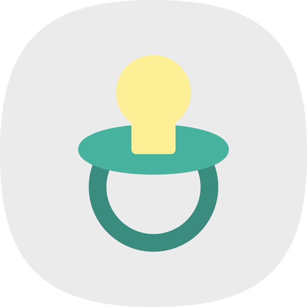 Pacifier Vector Icon Design