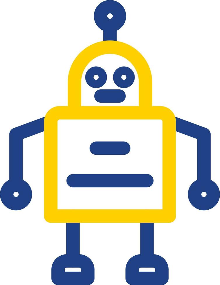 Robot Vector Icon Design