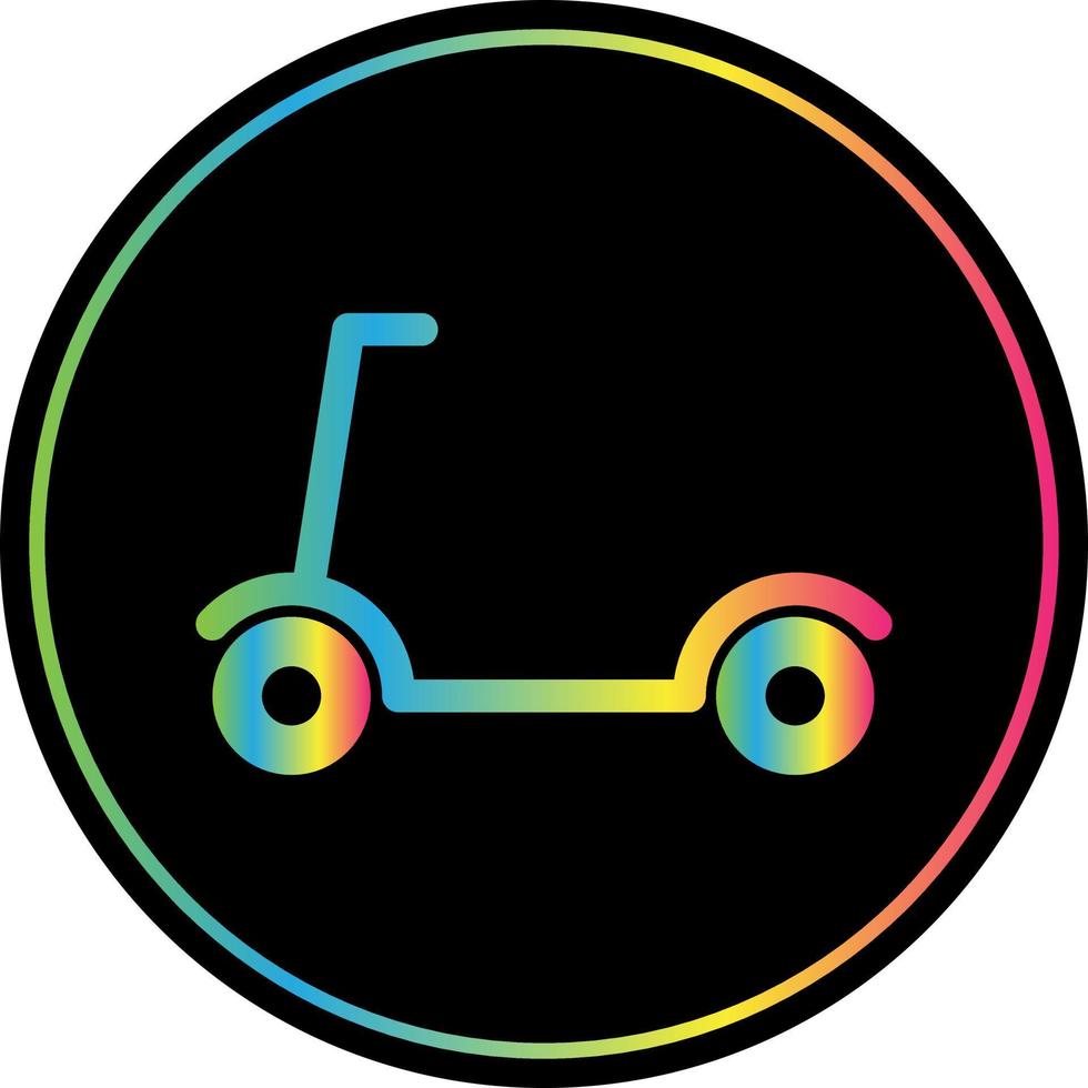 Scooter Vector Icon Design