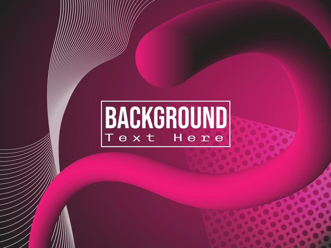 pink liquid abstract background with line vector