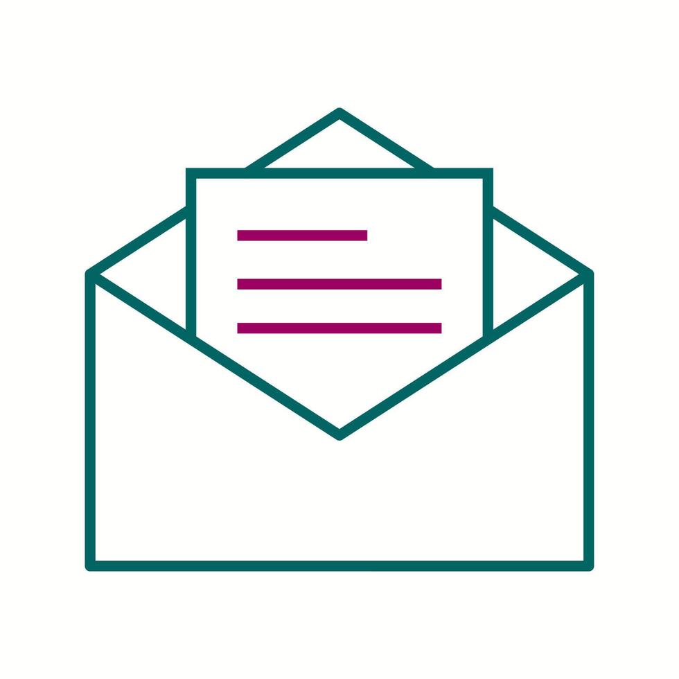 Unique Invitation To Party Vector Line Icon