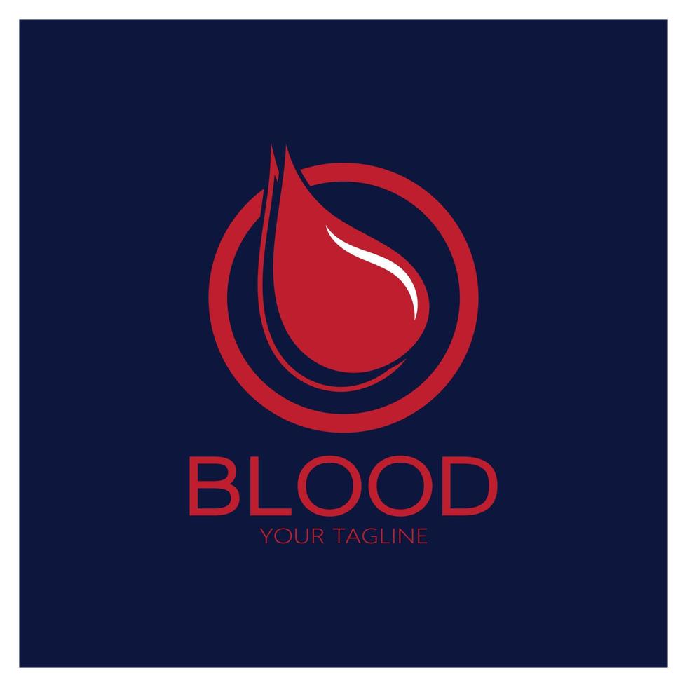 sangre circulante, donación de sangre, logotipo de donación de sangre icono ilustración diseño de plantilla vector para fines médicos clínica de medicina herbaria hospital y transfusión de sangre