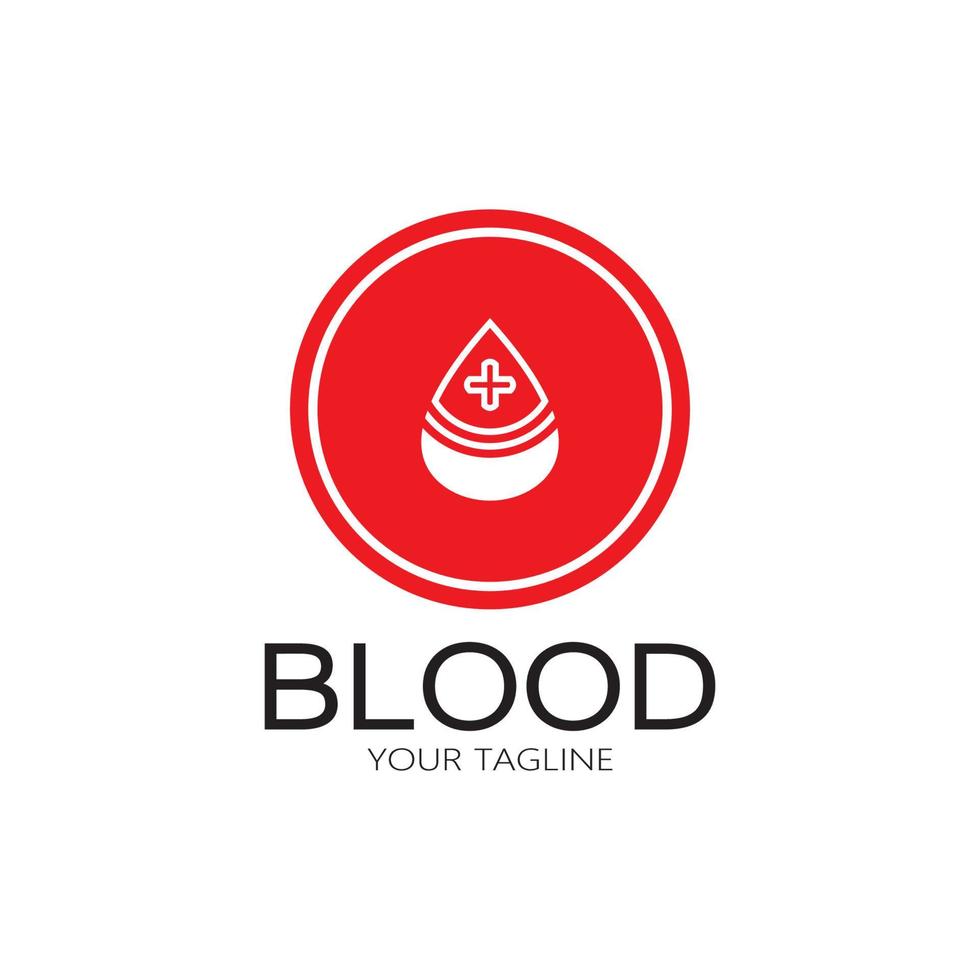 sangre circulante, donación de sangre, logotipo de donación de sangre icono ilustración diseño de plantilla vector para fines médicos clínica de medicina herbaria hospital y transfusión de sangre