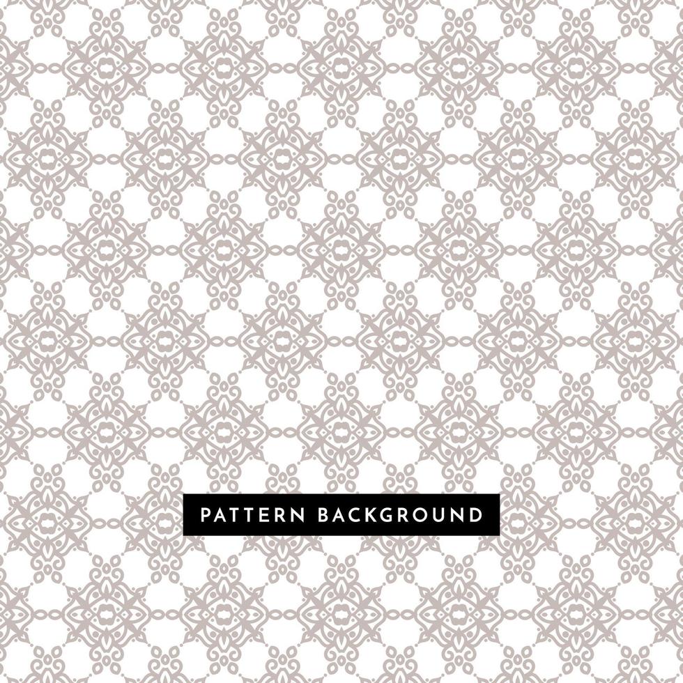 Beautiful vintage pattern design background vector