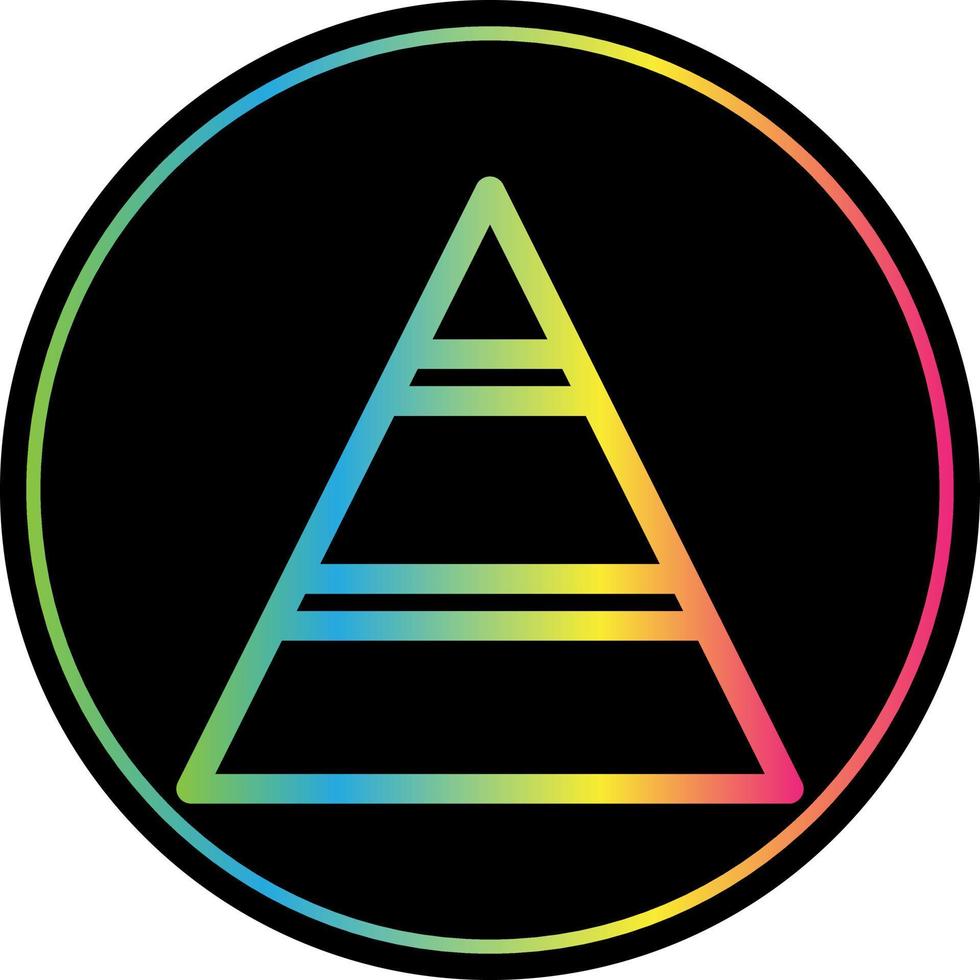 Pyramid Vector Icon Design