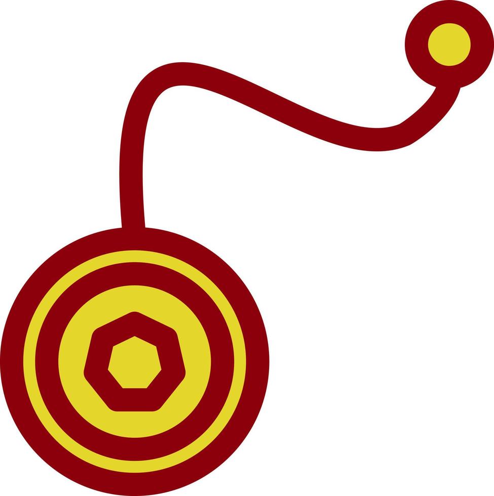 Yoyo Vector Icon Design