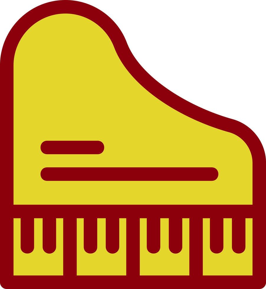 Piano Vector Icon Design