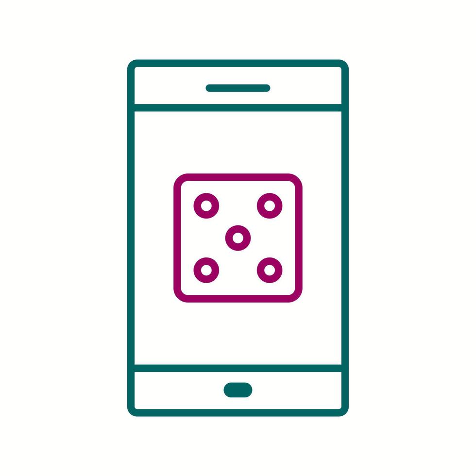 Unique Games Vector Line Icon