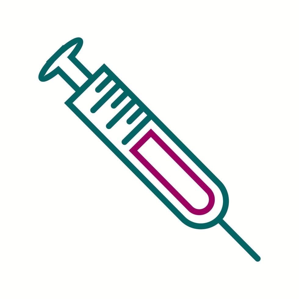 Beautiful Syringe vector line icon