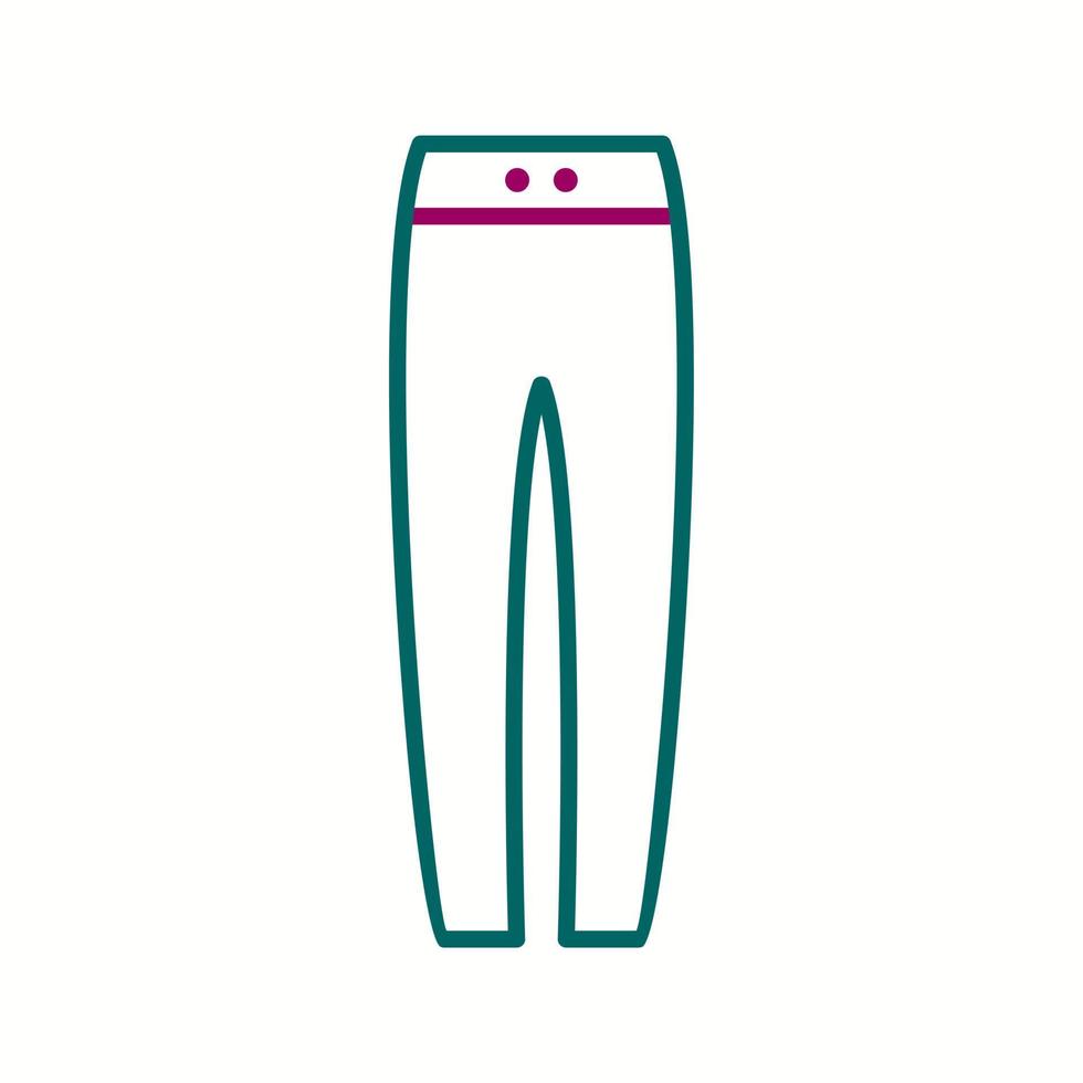 Unique Warm Trouser Vector Line Icon