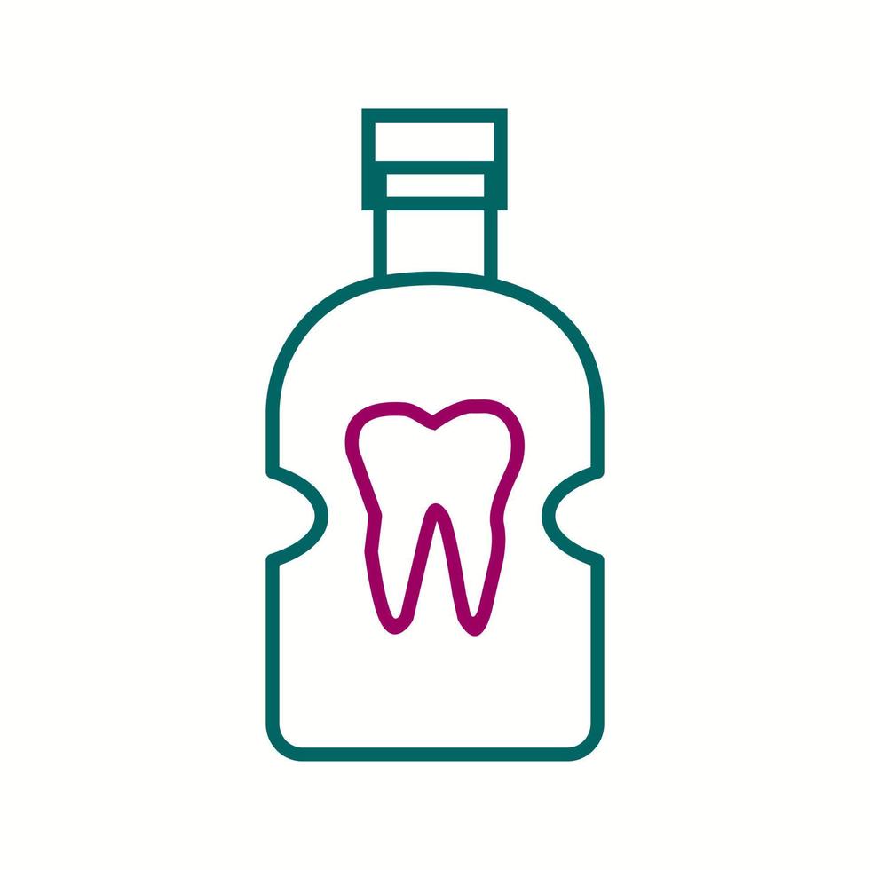 Beautiful Dentistry vector line icon