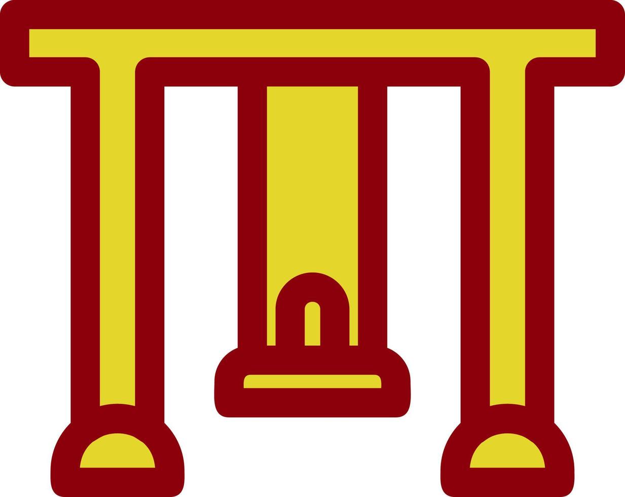Swing Vector Icon Design