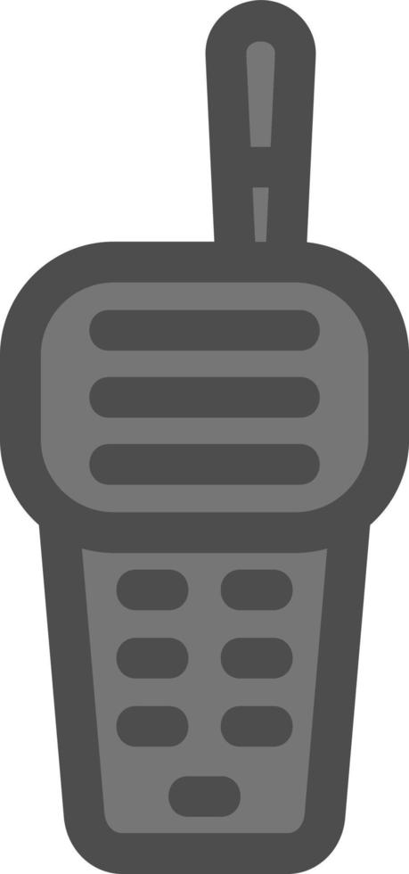Walkie Talkie Vector Icon Design