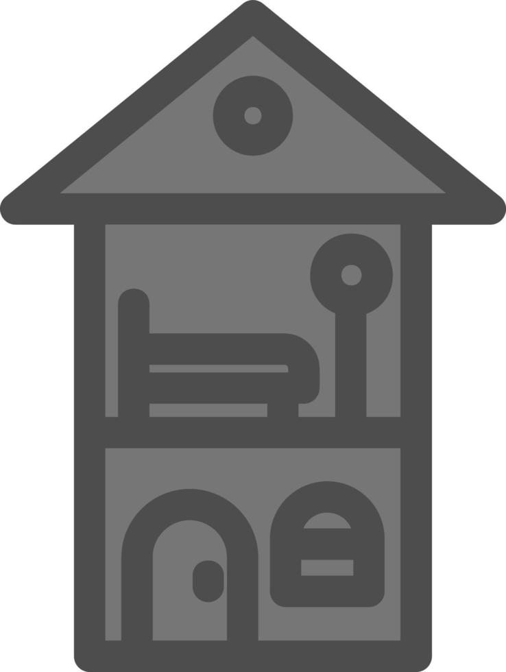 Dolls House Vector Icon Design