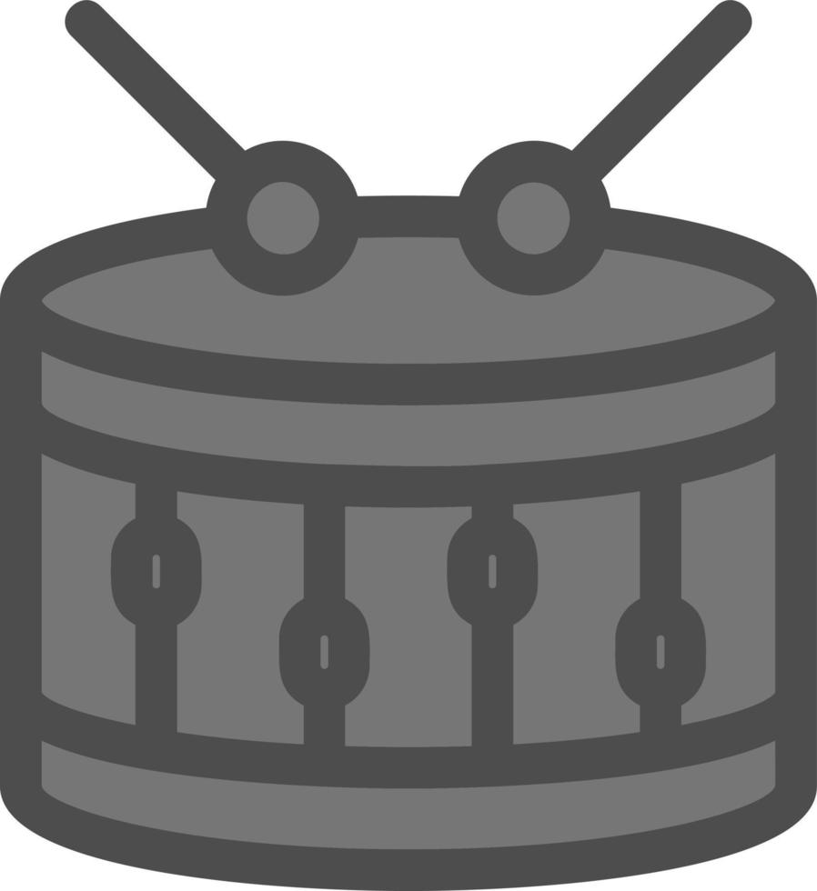 Drum Vector Icon Design