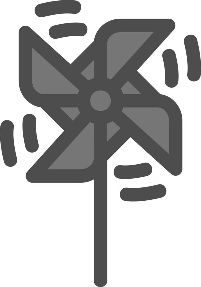 Pinwheel Vector Icon Design
