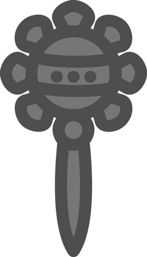 Rattle Vector Icon Design